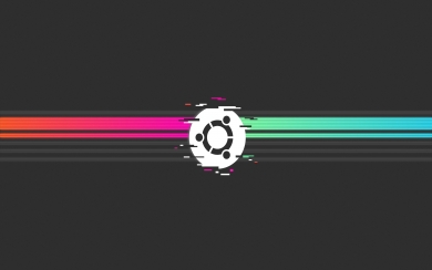 Ubuntu Technology Logo HD Wallpaper for Tech Enthusiasts