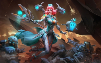 Unleash Divine Power with Aphrodite Smite  Stunning HD Wallpaper Included