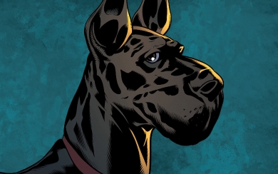 Ace the Bat Hound in Damian Son of Batman Legendary Superhero Canine HD Wallpaper