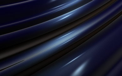 Blue 3D Waves Thermoplastic A Captivating Abstract Art HD Wallpaper