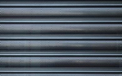 Elegant Wavy Metal Grid Gray Metal Background HD Wallpaper