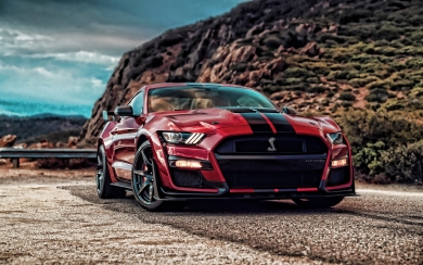 Ford Mustang Shelby GT500 A Supercar Icon of American Muscle HD Wallpaper