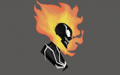 Ghost Rider Into the Venomverse  HD Wallpaper Collection