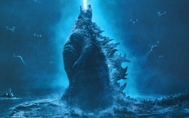 Godzilla King of the Monsters Poster HD Wallpaper