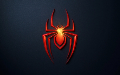 Spider Man Miles Morales PS5 Game Logo HD Wallpaper