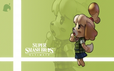 Super Smash Bros Ultimate Isabelle Takes the Stage HD Wallpaper