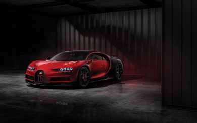 The Exquisite Bugatti Chiron Sport A Red Masterpiece for Hypercar Enthusiasts