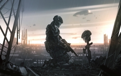 Halo 3 ODST Art HD Wallpaper for home screen
