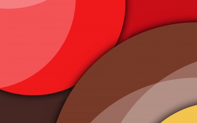 Harmony of Circles Android Waves Abstract Art HD Wallpaper
