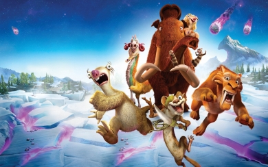 Ice Age A Collision Imminent Cartoon HD Wallpaper