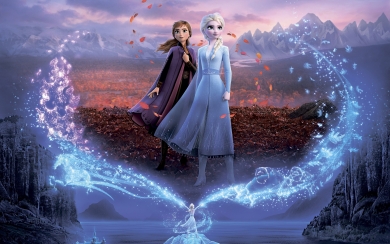 Stunning Frozen 2  Film High Quality Poster HD Wallpaper