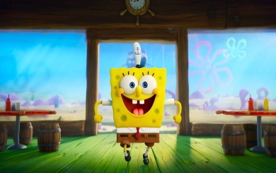 The SpongeBob Movie HD 4K Wallpaper