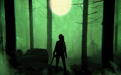 Fear the Walking Dead Minimalist Forest TV Show 4K 10K 15K 20K Wallpaper