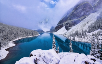 Mountain Winter Elegance Ultra HD Landscape 4K 5K 6K 7K 8K Wallpapers