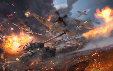 War Thunder Action Packed Game Poster HD 4K 10K 15K 20K Wallpaper