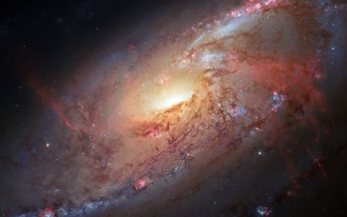 Spiral Galaxy Space High Quality HD Wallpaper