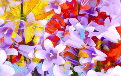 Stunning Flowers Art Abstraction 5K 6K 7K 8K 9K and 10K HD Wallpaper