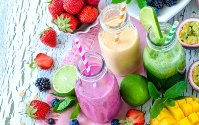 Fruit Smoothies HD Wallpaper 2025