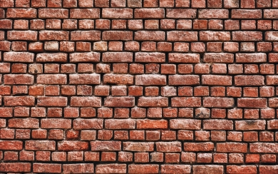 Close Up Brown Brick Wall Grunge Texture 2024 HD Wallpaper