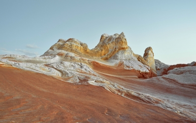 Desert Peak Day iOS 14.2 HD 2025 Wallpaper