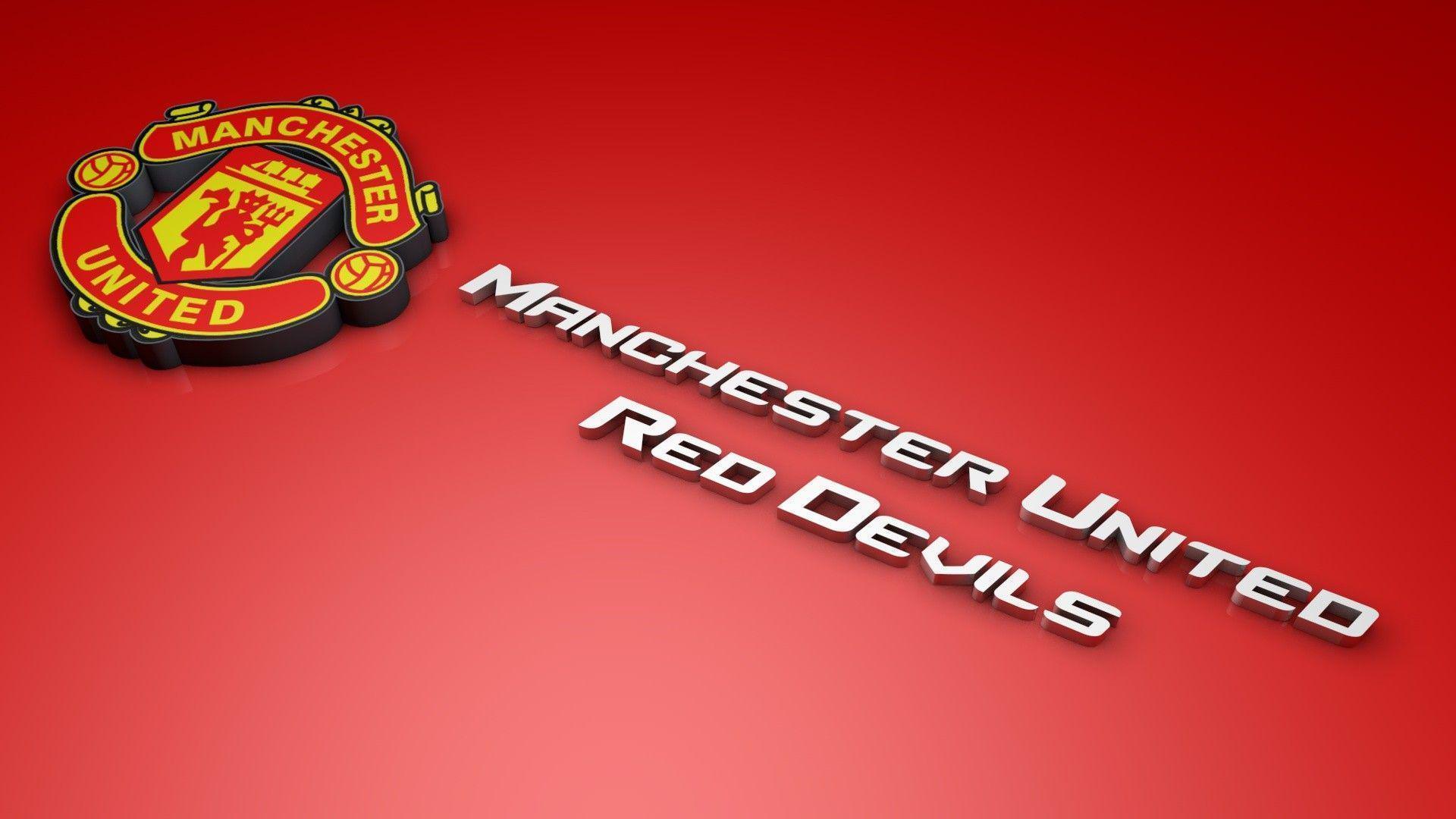 Download Manchester United Logo Wallpapers Wallpaper 
