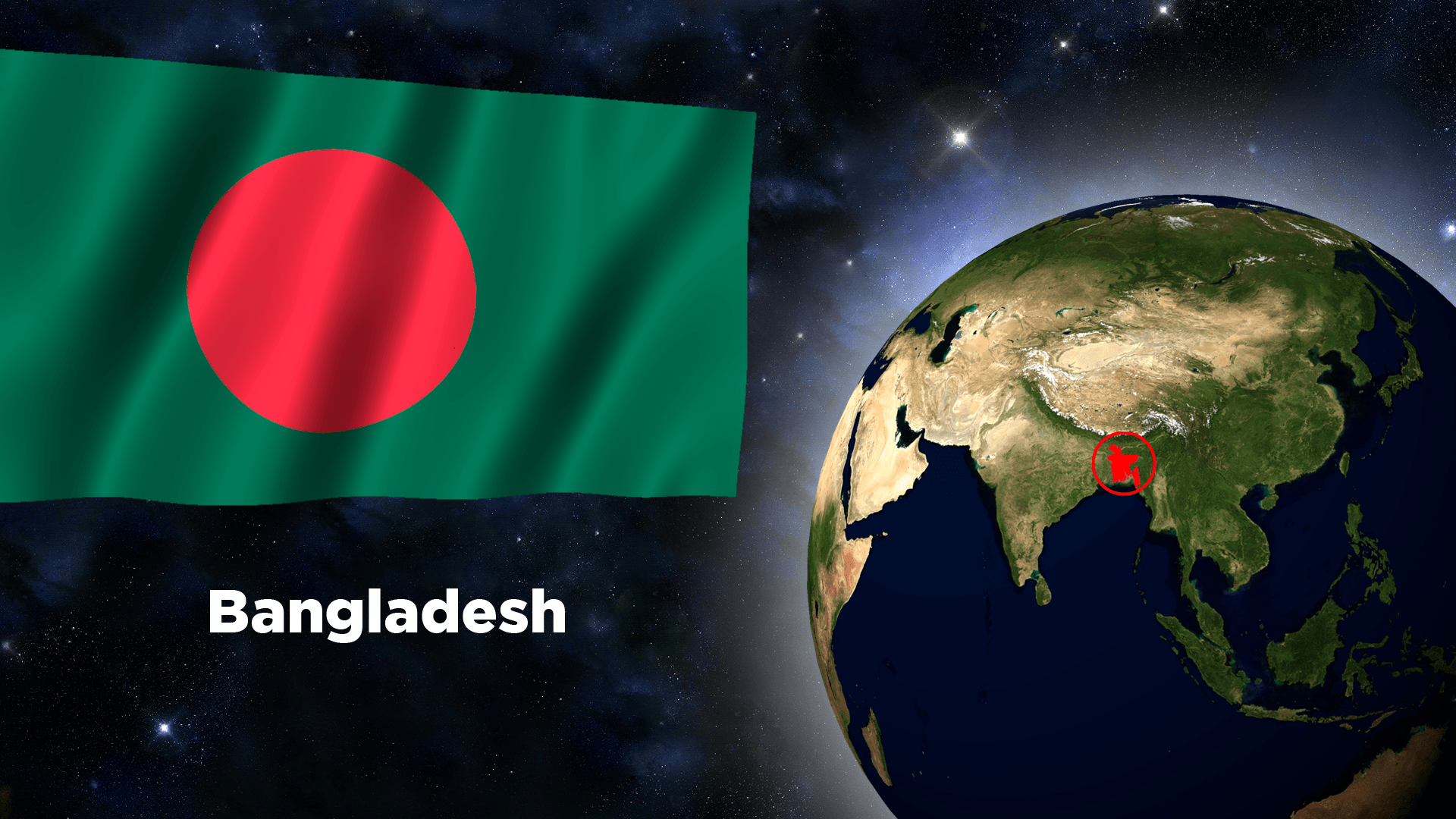 Download Bangladesh Flag 4K 2020 HD Wallpaper 