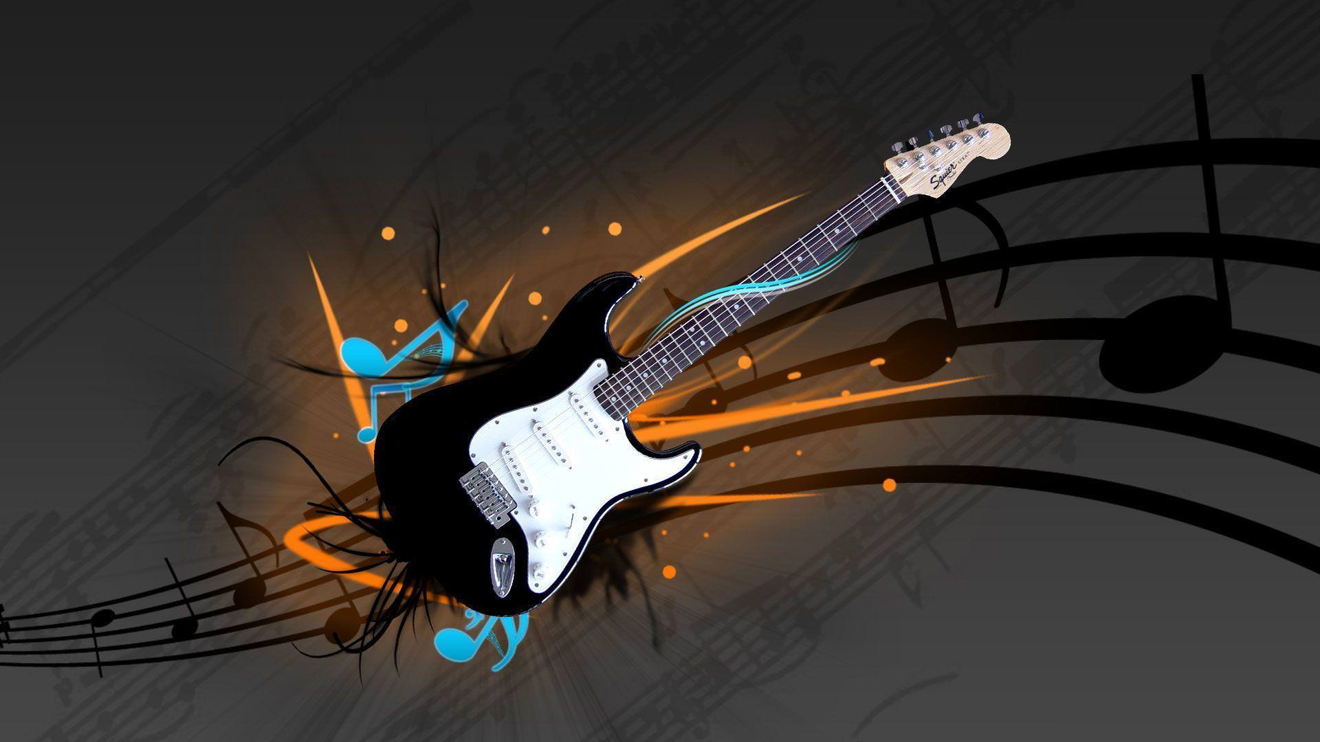 Download Guitar HD 4K iPhone Mobile Desktop Photos 1920x1080 Wallpaper -  