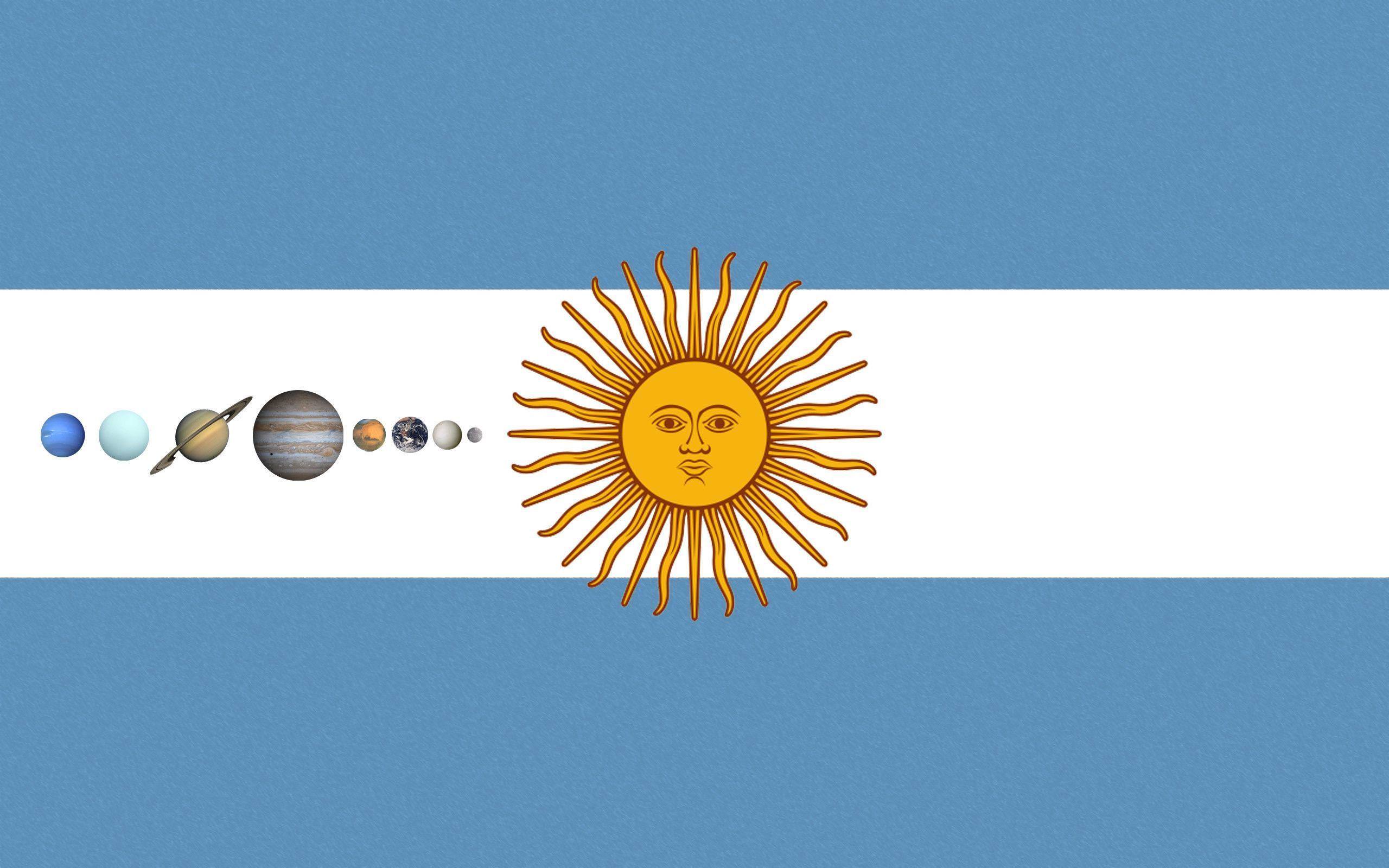 Download Argentina Flag 3D 4K Wallpaper 