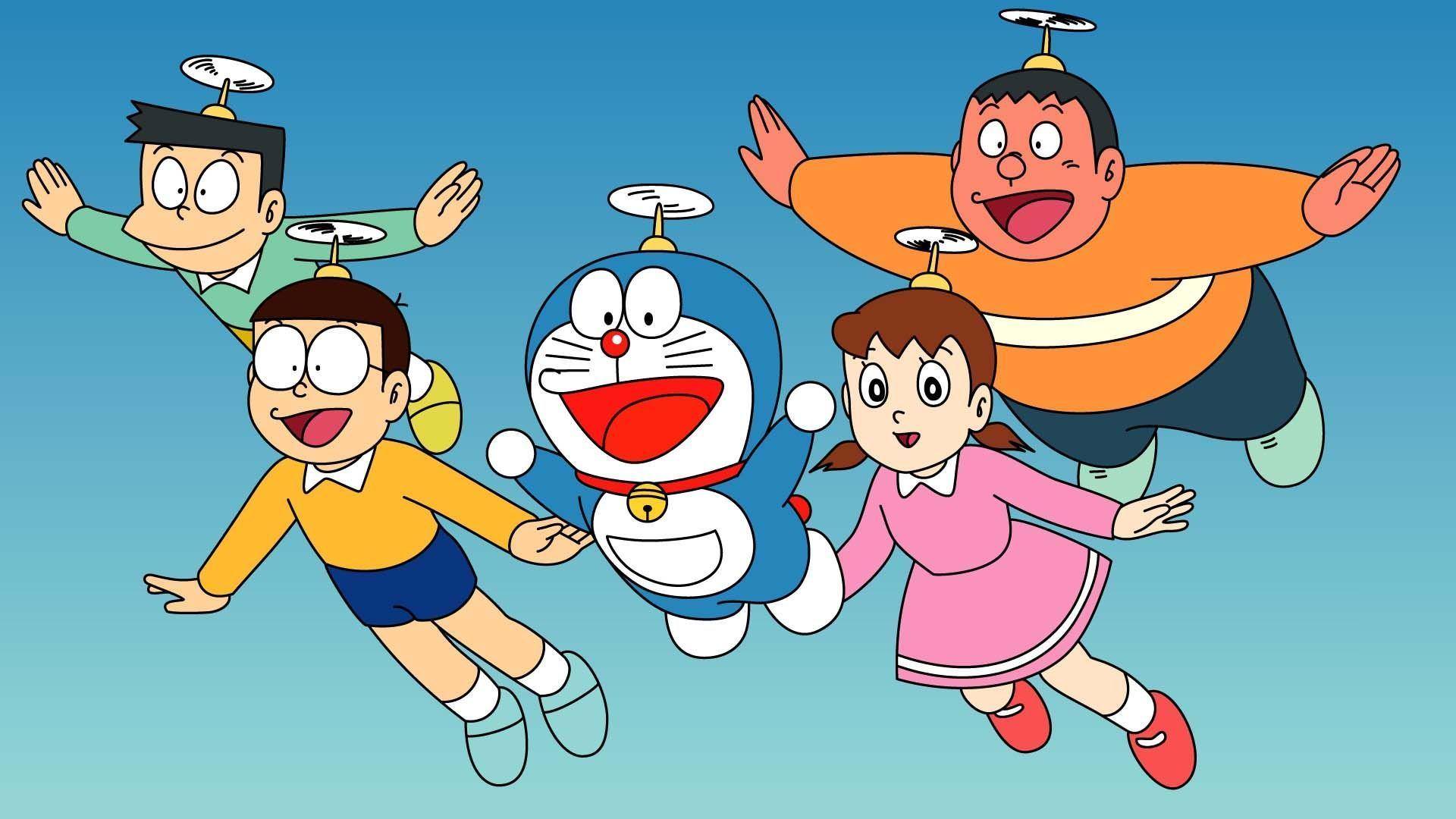 Download Doraemon Free To Download In 4K Wallpaper 