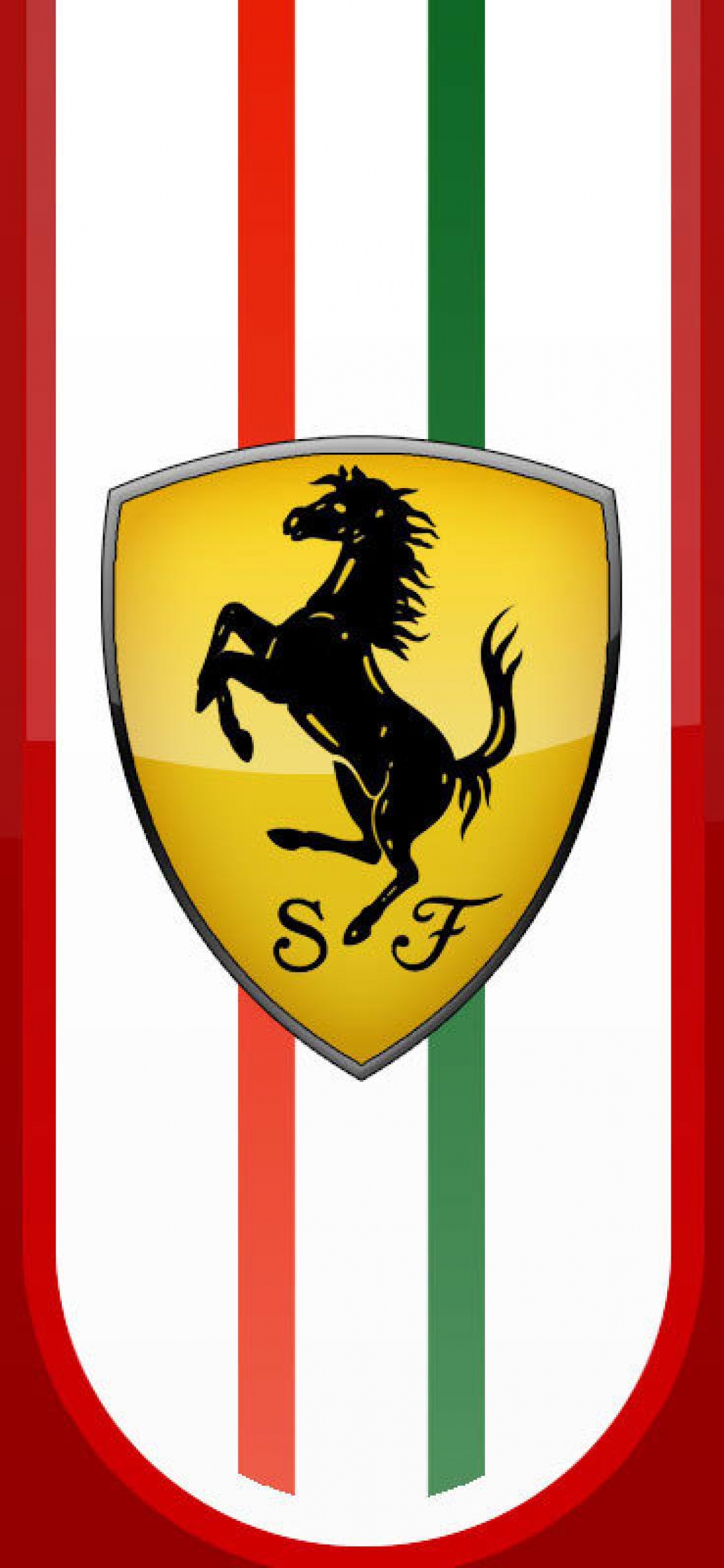 HD wallpaper: Ferrari logo, text, neon, illuminated, sign, communication,  black background | Wallpaper Flare