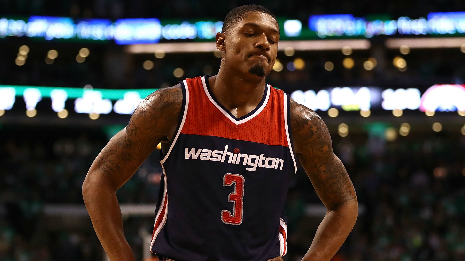 I get antsy just thinking about it Excited Bradley Beal introduced in  Phoenix  Bright Side Of The Sun