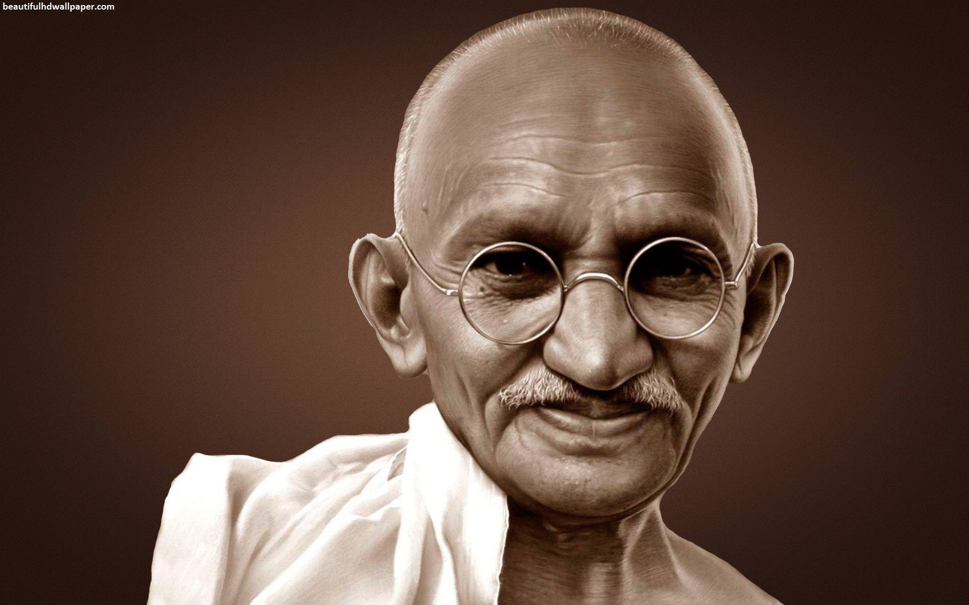 Download Mahatma Gandhi WhatsApp DP Background For Phones Wallpaper -  