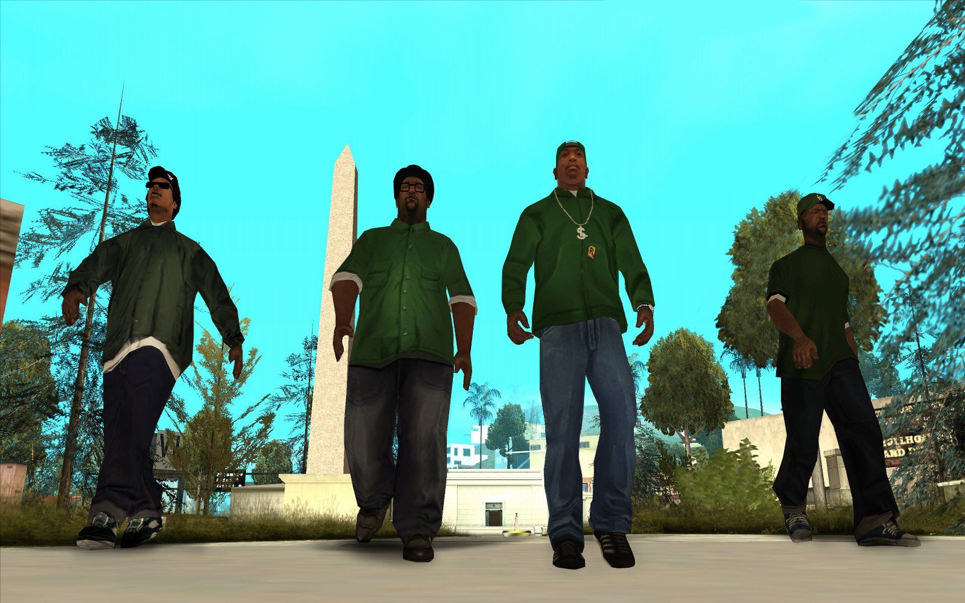 Download Grand Theft Auto San Andreas 3D HD Wallpaper 