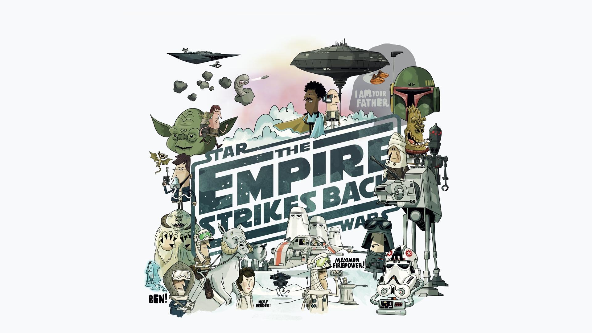 Star Wars Episode V  The Empire Strikes Back by Phil Shelly  Home of the  Alternative Movie Poster AMP