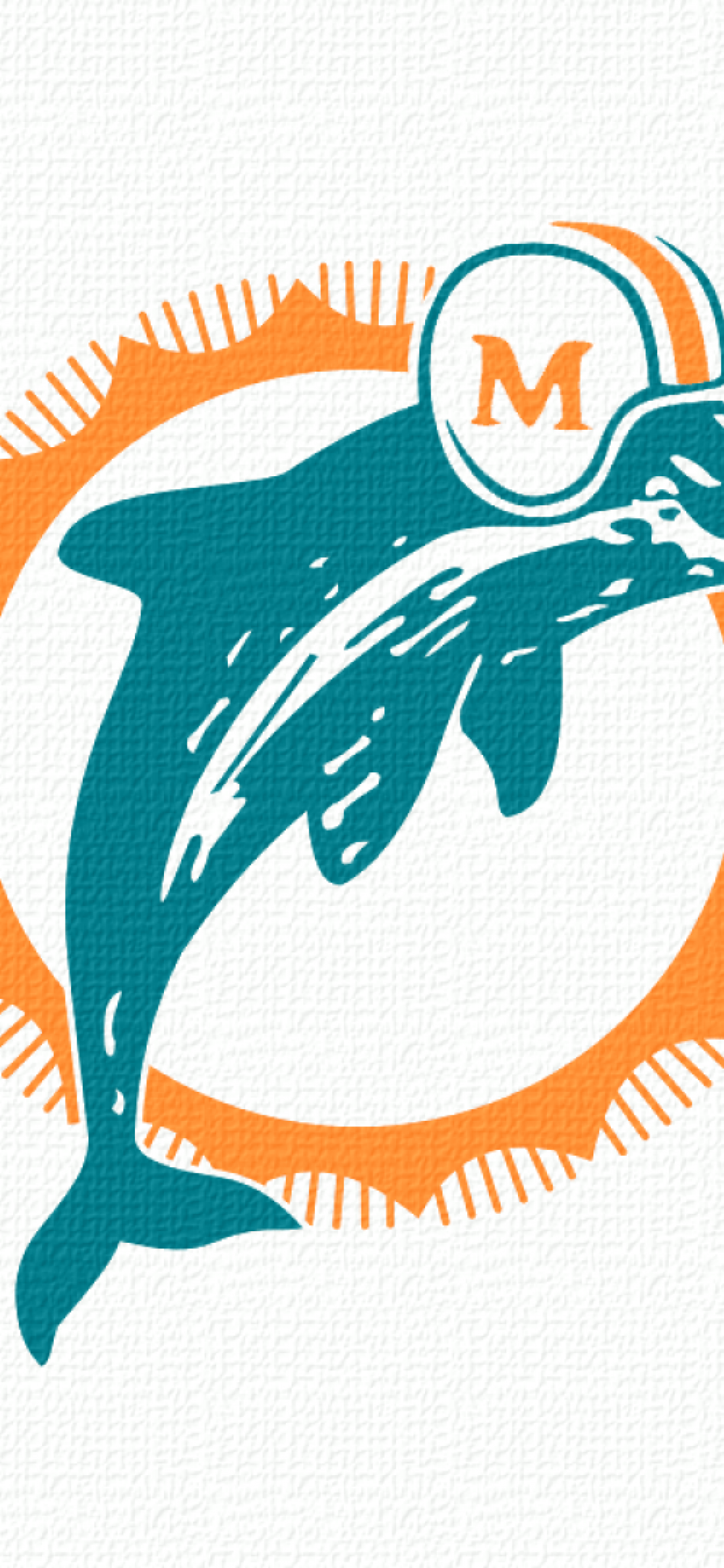 Download A Miami Dolphins iPhone lined up for fans in honor of their  winning season Wallpaper  Wallpaperscom