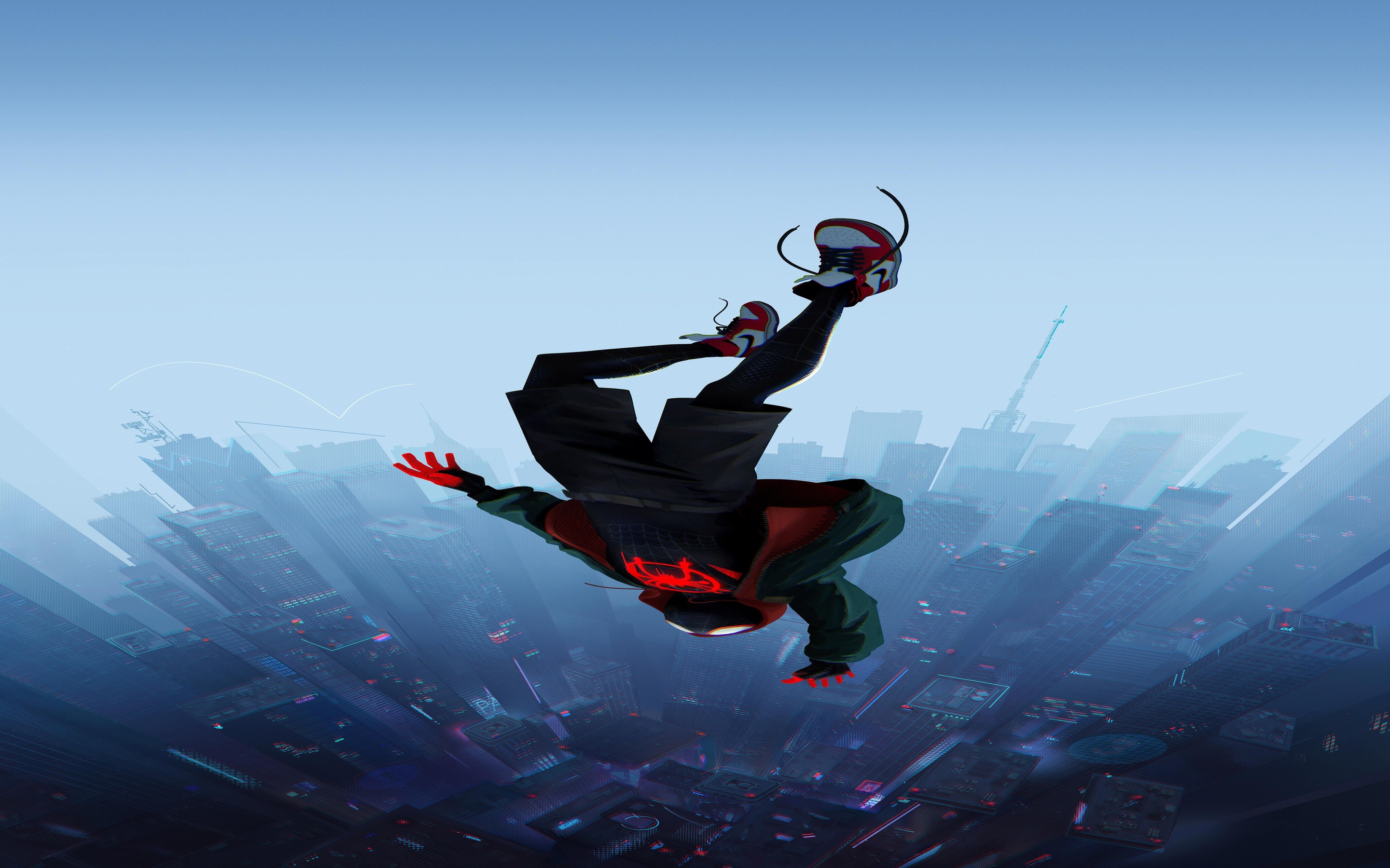 Download Into The Spider Verse iPhone 12 Wallpaper 