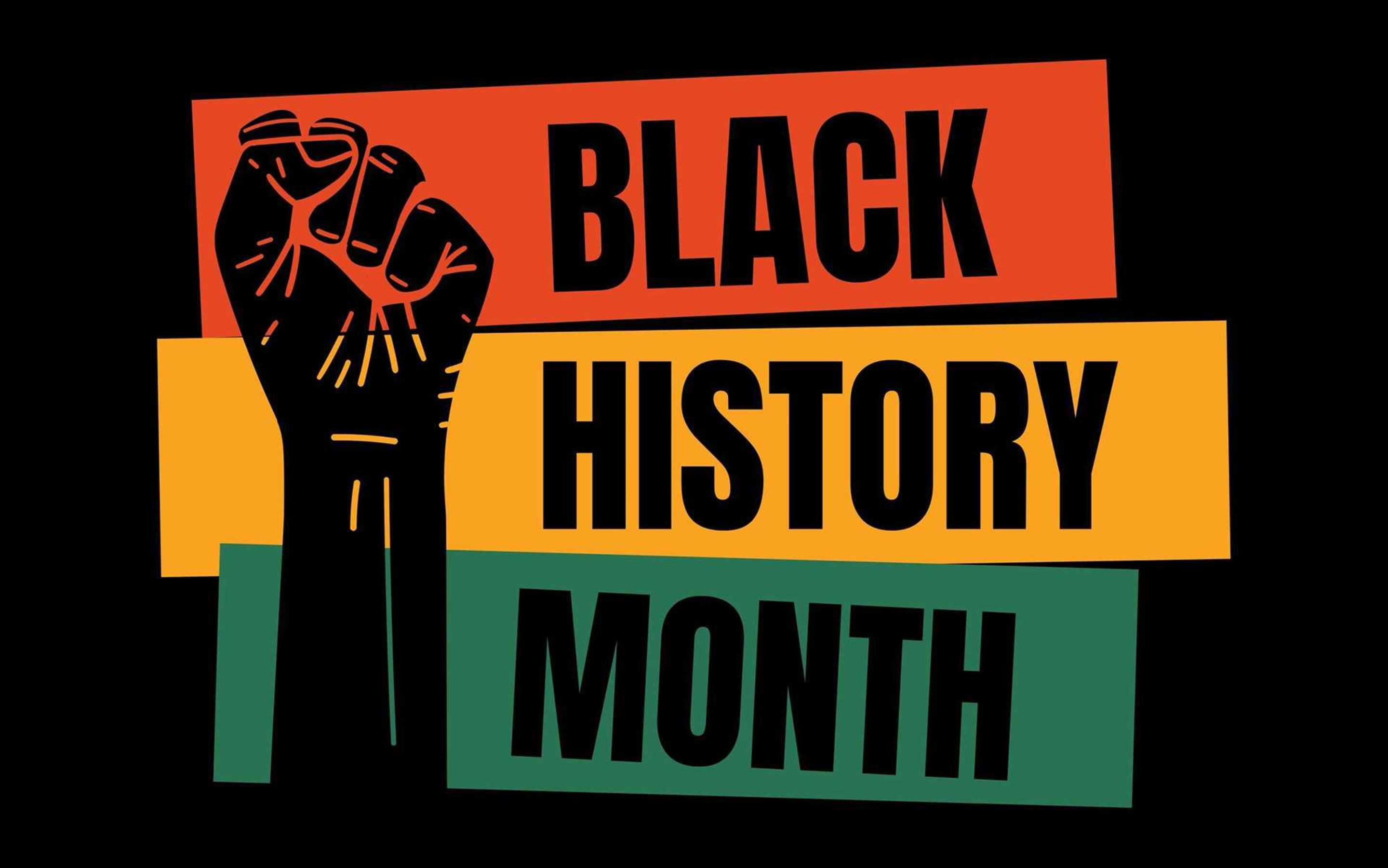 Download Big Typography Black History Month Background  Wallpaperscom